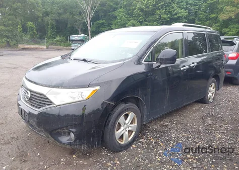 2016 Nissan Quest S/Sv/Sl/Platinum z USA, uszkodzony, nr VIN JN8AE2KP9G9156978